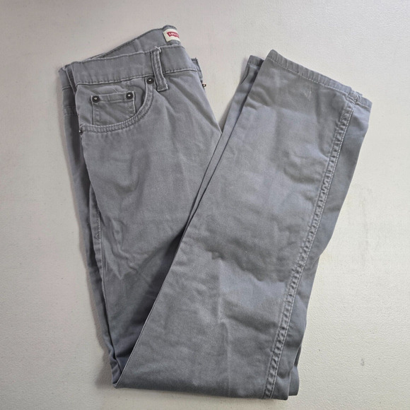 Levi's 511 Slim Jeans Boys 14 27 x 27 Regular Gray - Picture 9 of 16